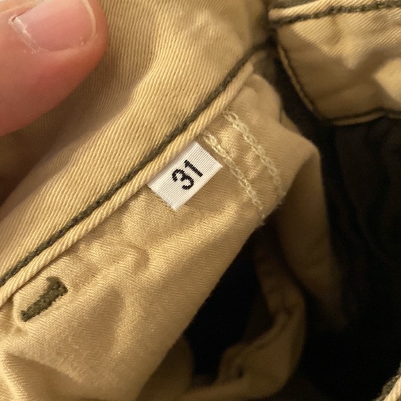 Rag & Bone olive drab button fly trousers - Picture 4 of 7